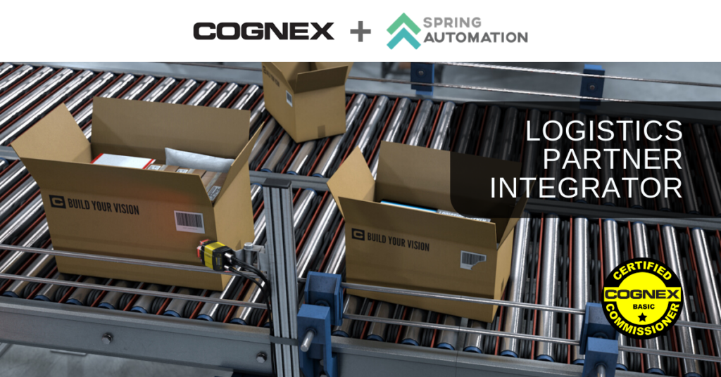Spring Automation Becomes a Logistics Partner Integrator for Cognex Corporation