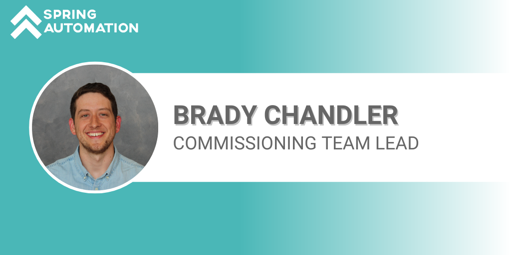 BRADY CHANDLER PROMOTED TO COMMISSIONING TEAM LEAD 