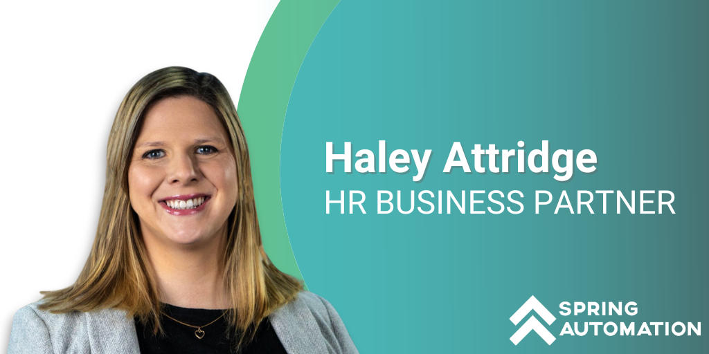 Haley Attridge HR Business Partner